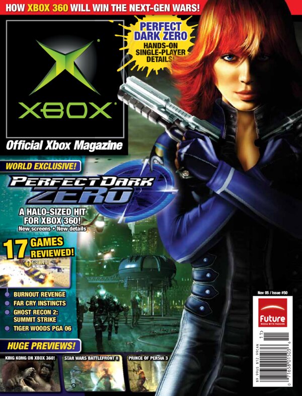 Official Xbox Magazine US   Issue 050 cover